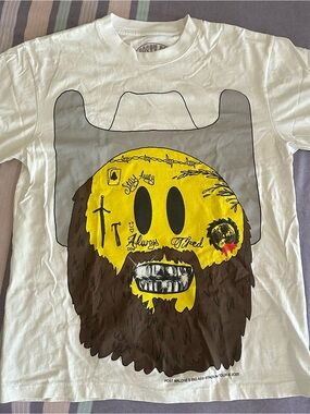Post Malone’s 2025 Big Ass Stadium Tour Emoji T-Shirt